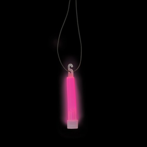 ''JR72933 6'''' Pink GLOW STICK Necklace''